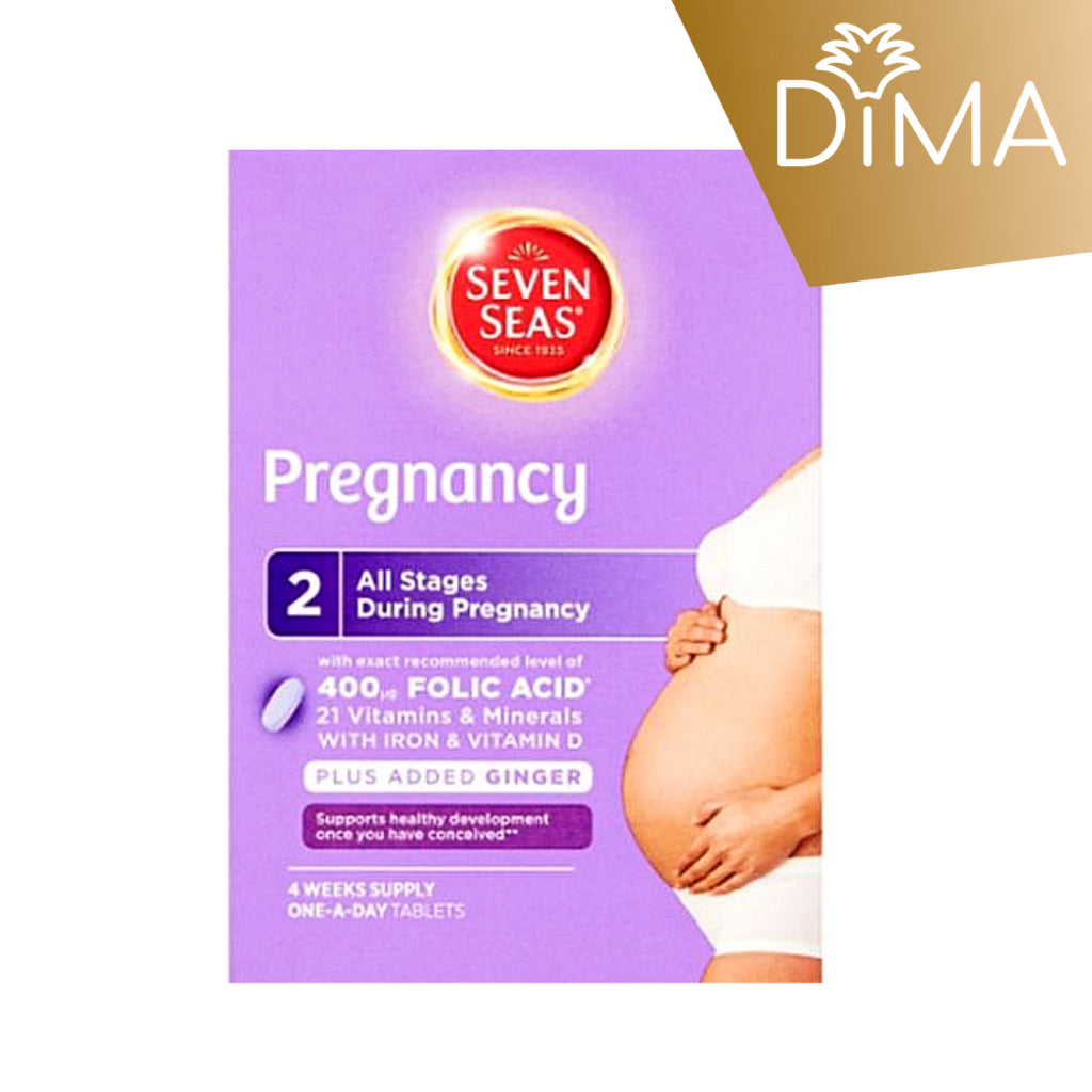 Seven Seas Pregnancy - 4 Week Supply - Multivitamin with Folic Acid - from Seven Seas UK