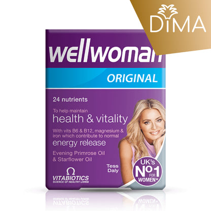 Wellwoman Original (30 tablets) - Health & Vitality, Energy release - from Vitabiotics UK