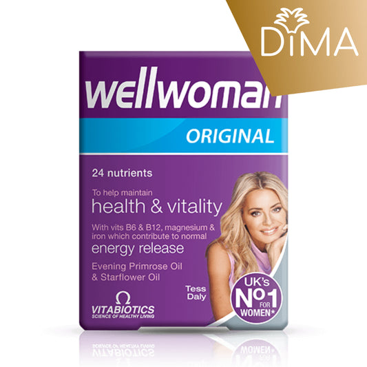 Wellwoman Original (30 tablets) - Health & Vitality, Energy release - from Vitabiotics UK