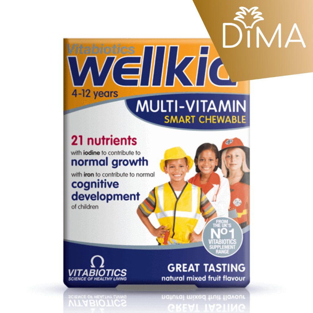 Wellkid Smart Chewable (30 chewable) - Smart safeguard support for your kids - from Vitabiotics UK
