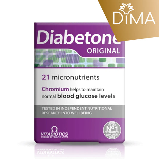 Diabetone Original (30 tablets) - 21 Micronutrients - Certified from Vitabiotics UK