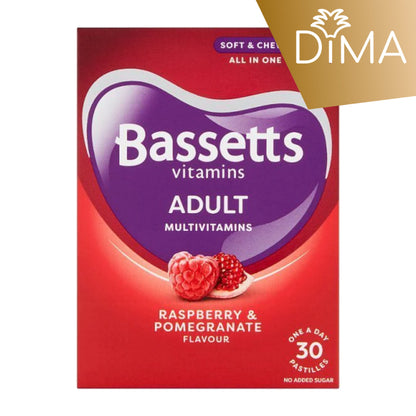 Bassetts Vitamins Adult Multivitamins - 30 Pastilles - Certified from Bassetts