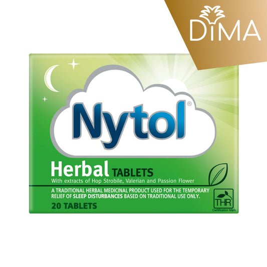 Nytol Herbal Tablets - 20 Tablets - Certified from Nytol