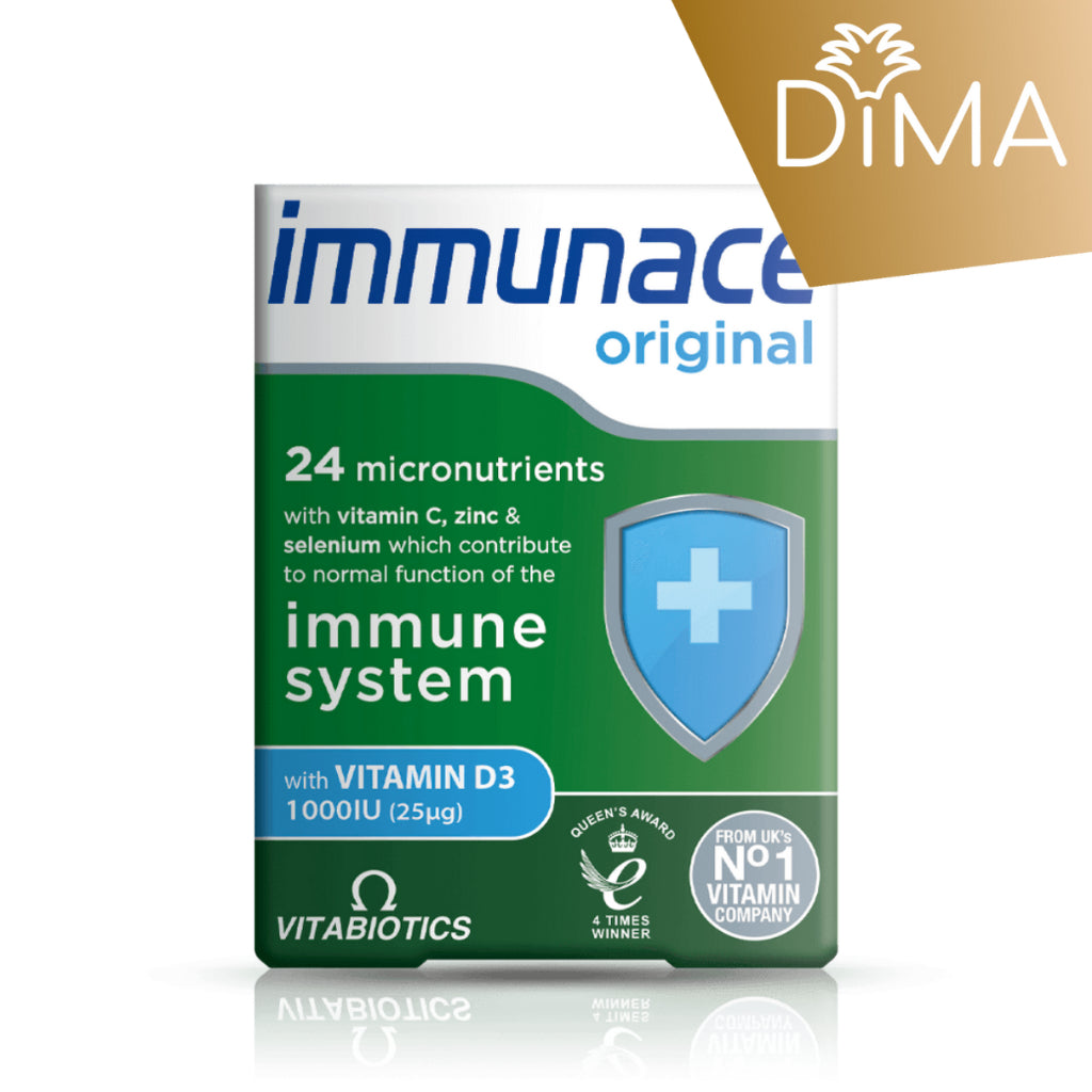 Immunace Original - (30 tablets) - Immune system - Certified from Vitabiotics UK
