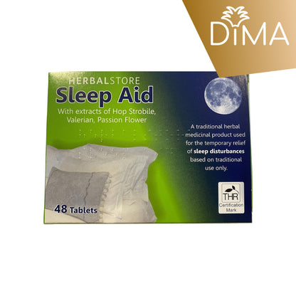 Sleep Aid Herbal Store 48 Tablets - Certified from Herbal Store