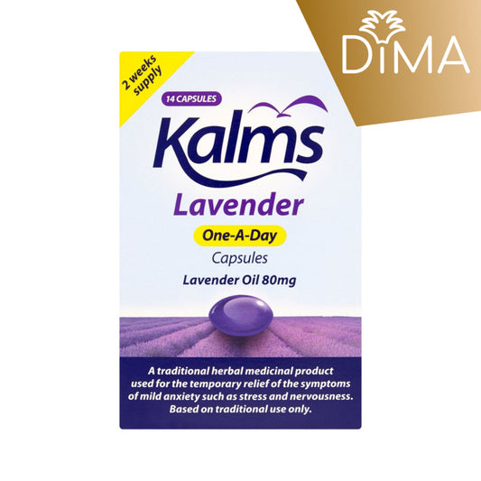 Kalms Lavender One-A-Day Capsules - 14 Capsules - Certified from Kalms