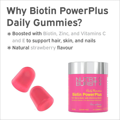 Nutriburst Vitamins - Daily Nutrition - 60 Gummies - Certified from Nutriburst