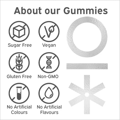 Nutriburst Vitamins - Daily Nutrition - 60 Gummies - Certified from Nutriburst