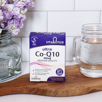 Ultra CoQ10 - Premium Quality - 60 Tablets - Certified from Vitabiotics UK