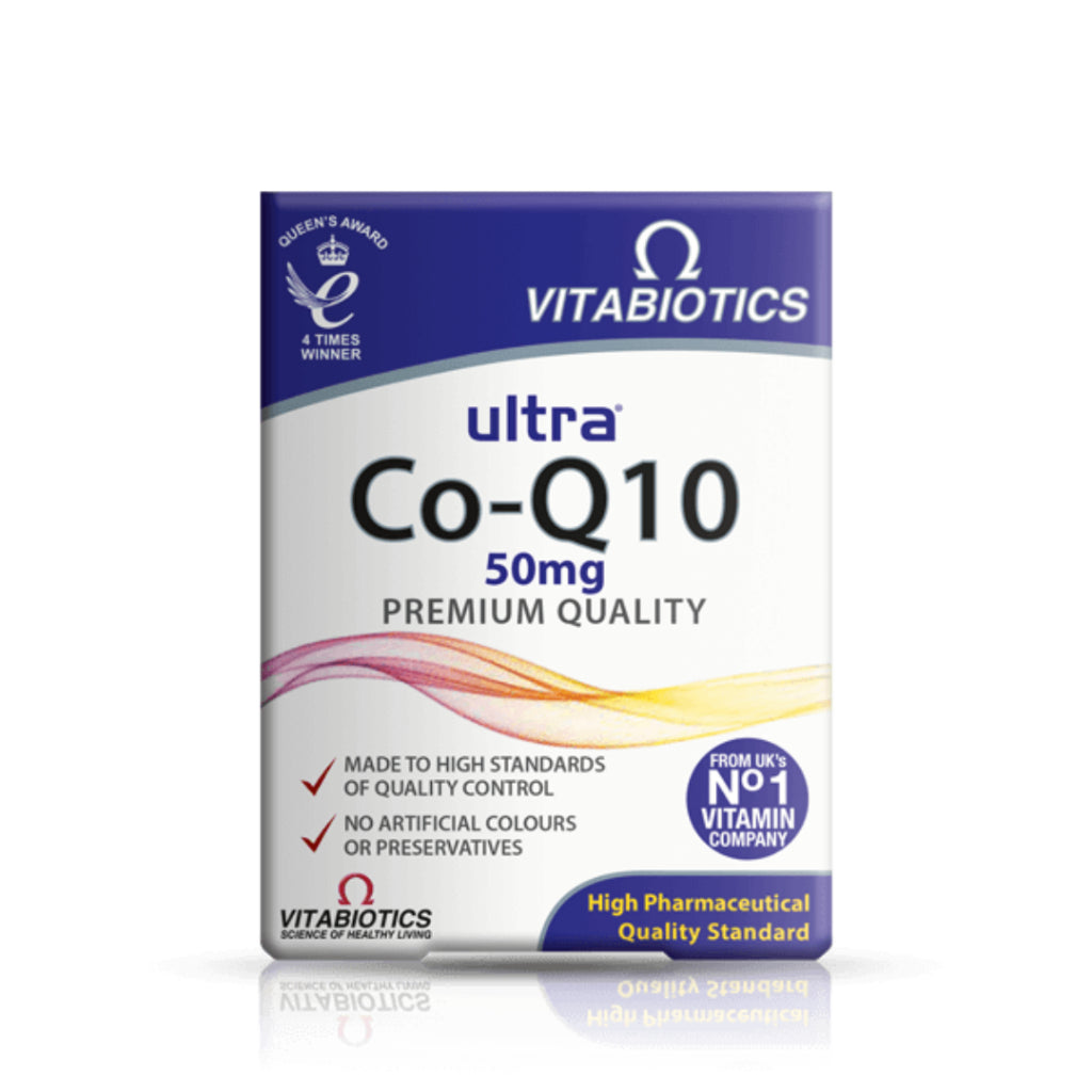 Ultra CoQ10 - Premium Quality - 60 Tablets - Certified from Vitabiotics UK