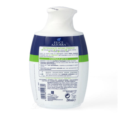 Felce Azzurra - Intimate Hygiene Wash - Anti Odour - PH 4.5 - Certified from Felce Azzurra