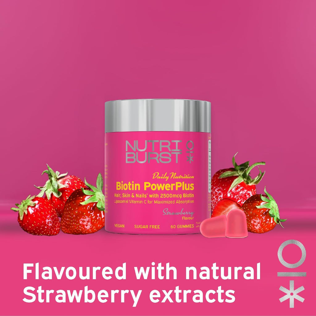 Nutriburst Vitamins - Daily Nutrition - 60 Gummies - Certified from Nutriburst