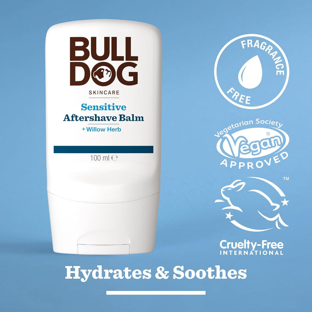 Bulldog Skincare After Shave Balm – Original & Sensitive - Certified from Bulldog