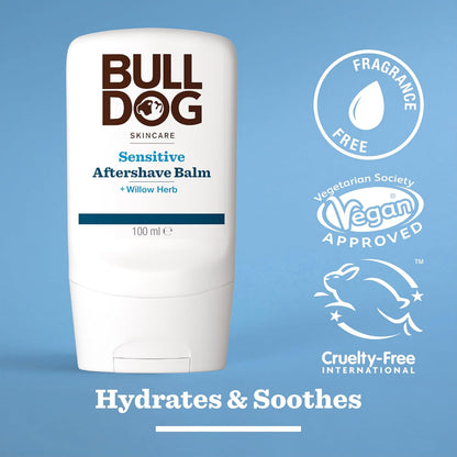 Bulldog Skincare After Shave Balm – Original & Sensitive - Certified from Bulldog