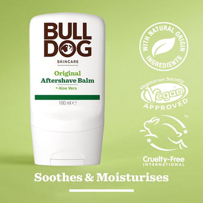 Bulldog Skincare After Shave Balm – Original & Sensitive - Certified from Bulldog