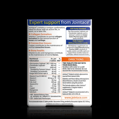 Jointace Original (30 tablets) - Glucosamine turmeric chondroitin - from Vitabiotics UK