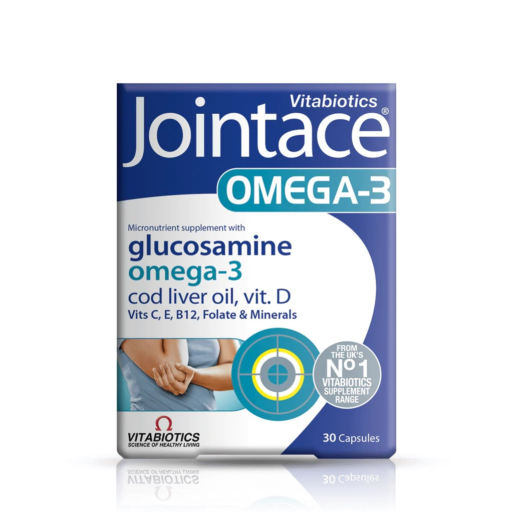 Jointace Omega-3 (30 tablets) - Glucosamine Omega-3 - from Vitabiotics UK