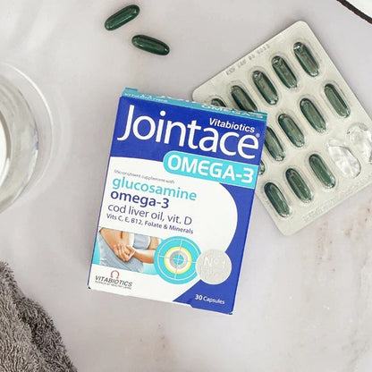 Jointace Omega-3 (30 tablets) - Glucosamine Omega-3 - from Vitabiotics UK