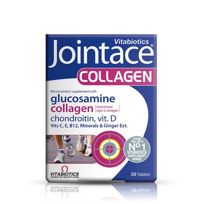 Jointace Collagen (30 tablets) - Glucosamine Collagen - from Vitabiotics UK