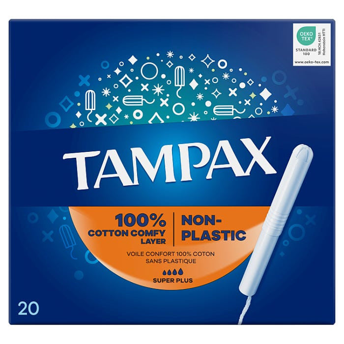 Tampax Super - Tampax Compak Super Plus - from Tampax