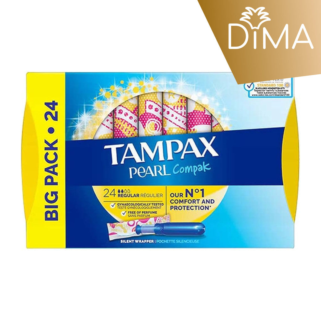 Tampax Pearl Compak Regular - Big Pack 24 - from Tampax