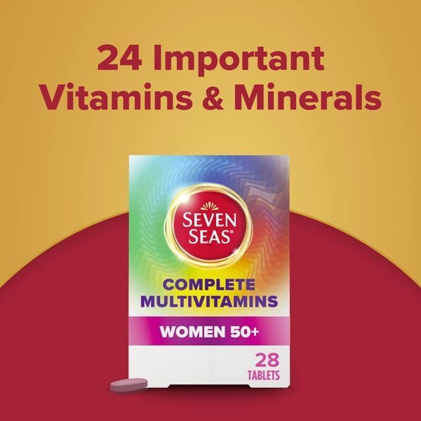Seven Seas Complete Multivitamins - Women 50+ (28 Tablets) - from Seven Seas UK