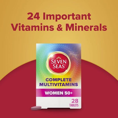 Seven Seas Complete Multivitamins - Women 50+ (28 Tablets) - from Seven Seas UK