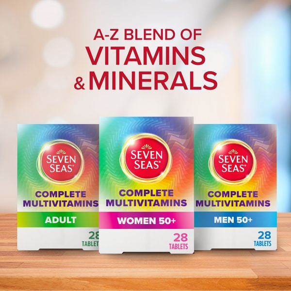 Seven Seas Complete Multivitamins - Women 50+ (28 Tablets) - from Seven Seas UK