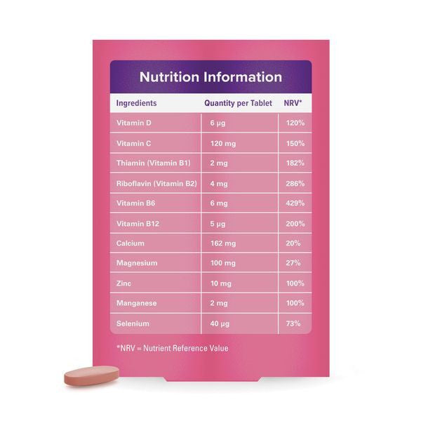 Seven Seas Complete Multivitamins - Women 50+ (28 Tablets) - from Seven Seas UK