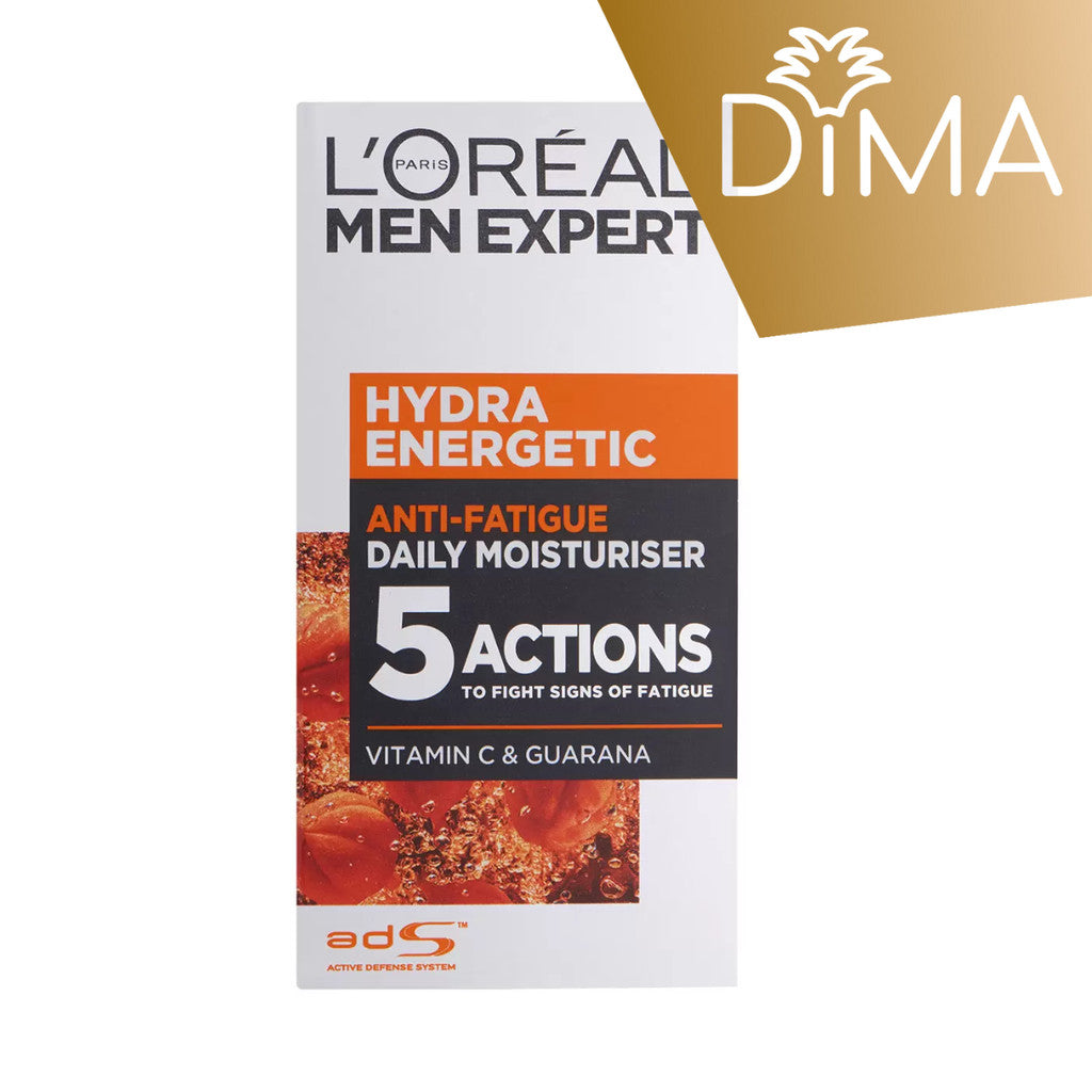 L'Oreal Men Expert Hydra Energetic - Anti-Fatigue Daily Moisturiser - Certified from L'oreal