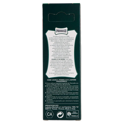 Pennello da Barba Professionale - Professional Shaving Brush - Certified from Proraso