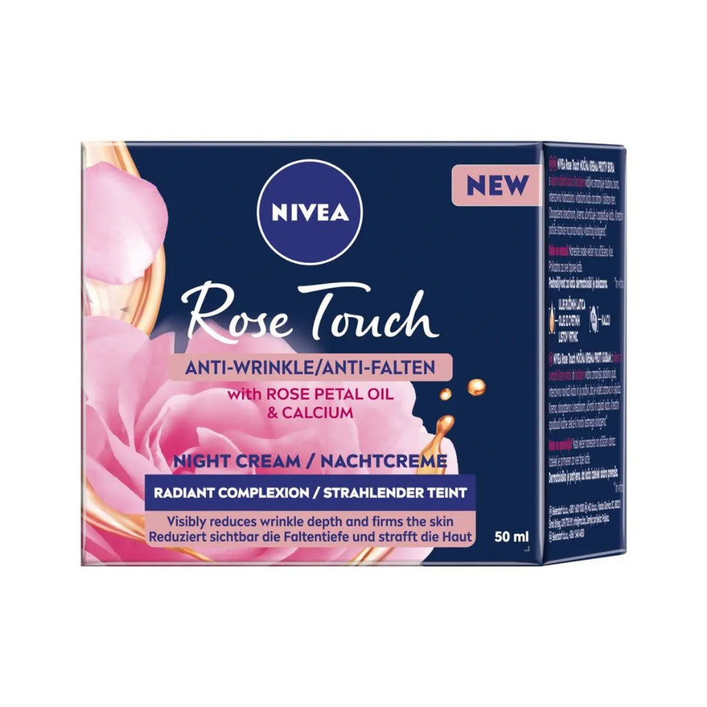 Nivea Rose Care Anti-wrinkle Night Cream - Certified from Nivea
