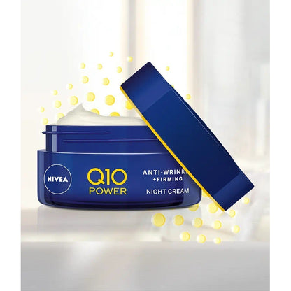 Nivea Q10 Power - Anti-Wrinkle plus Firming, Revitalising night cream - Certified from Nivea