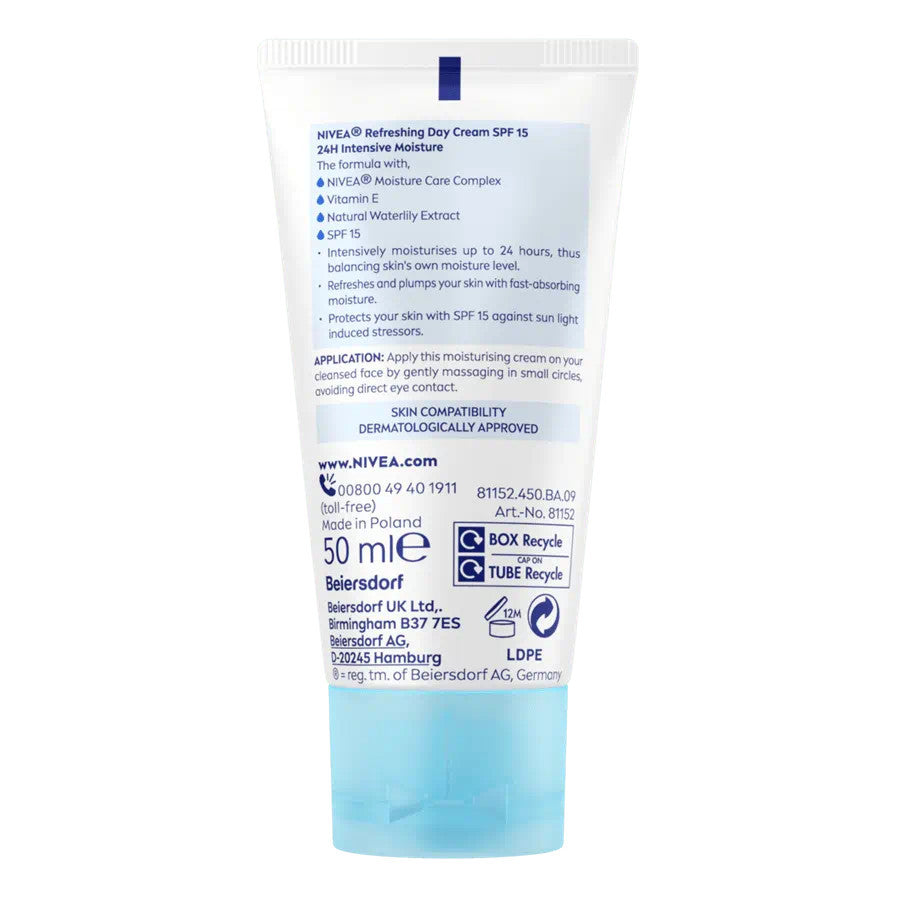 Nivea Refreshing Day Cream - 50ml - Certified from Nivea Uk