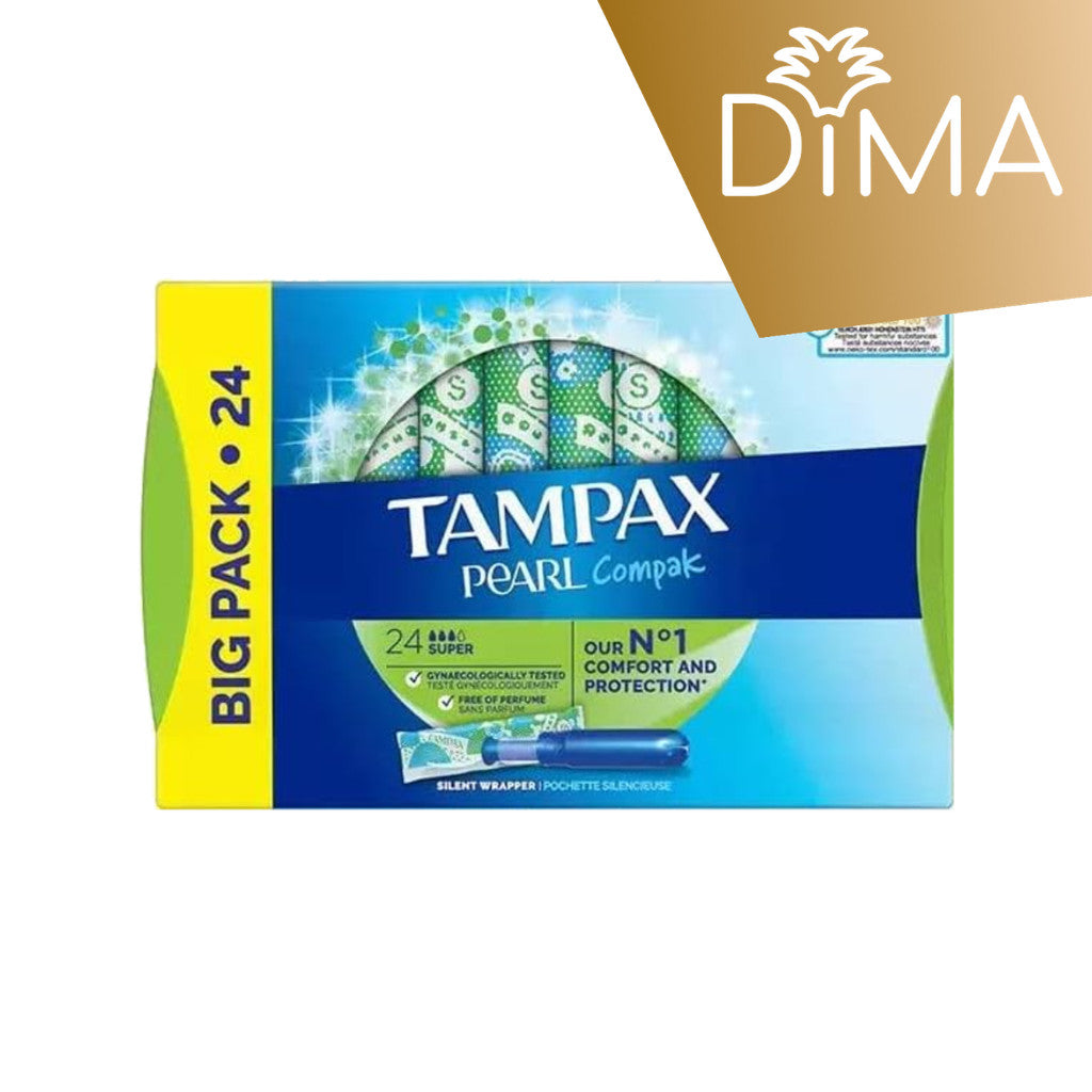 Tampax Pearl Compak Super - Big Pack 24 - from Tampax