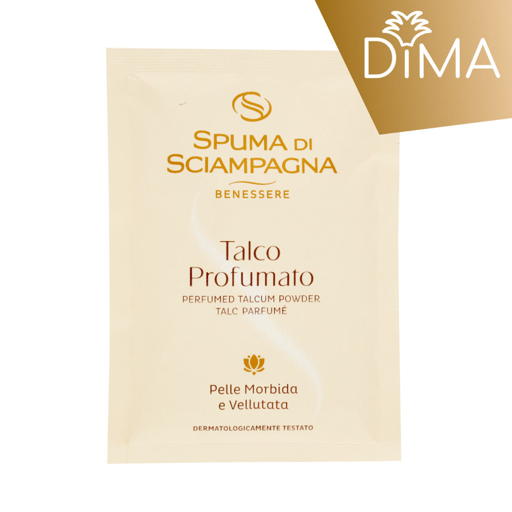 Spuma di Sciampagna - Perfumed Talc - Certified from Italy
