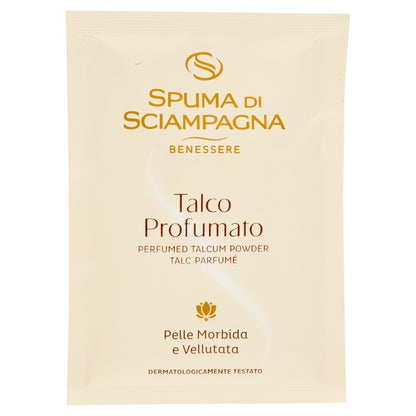 Spuma di Sciampagna - Perfumed Talc - Certified from Italy