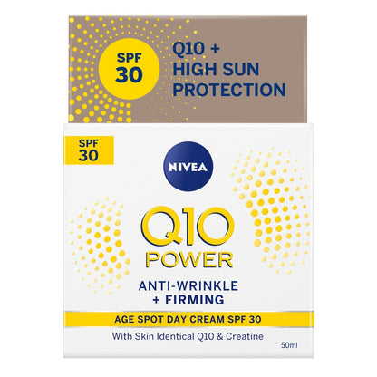 Nivea Q10 Power - Anti-Wrinkle plus Firming, Age Spot Day Cream - Certified from Nivea