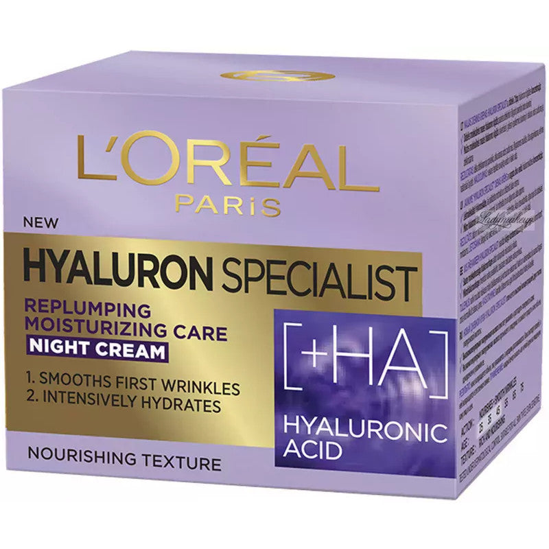L'Oreal Hyaluron Expert Night Cream - Certified from L'Oreal