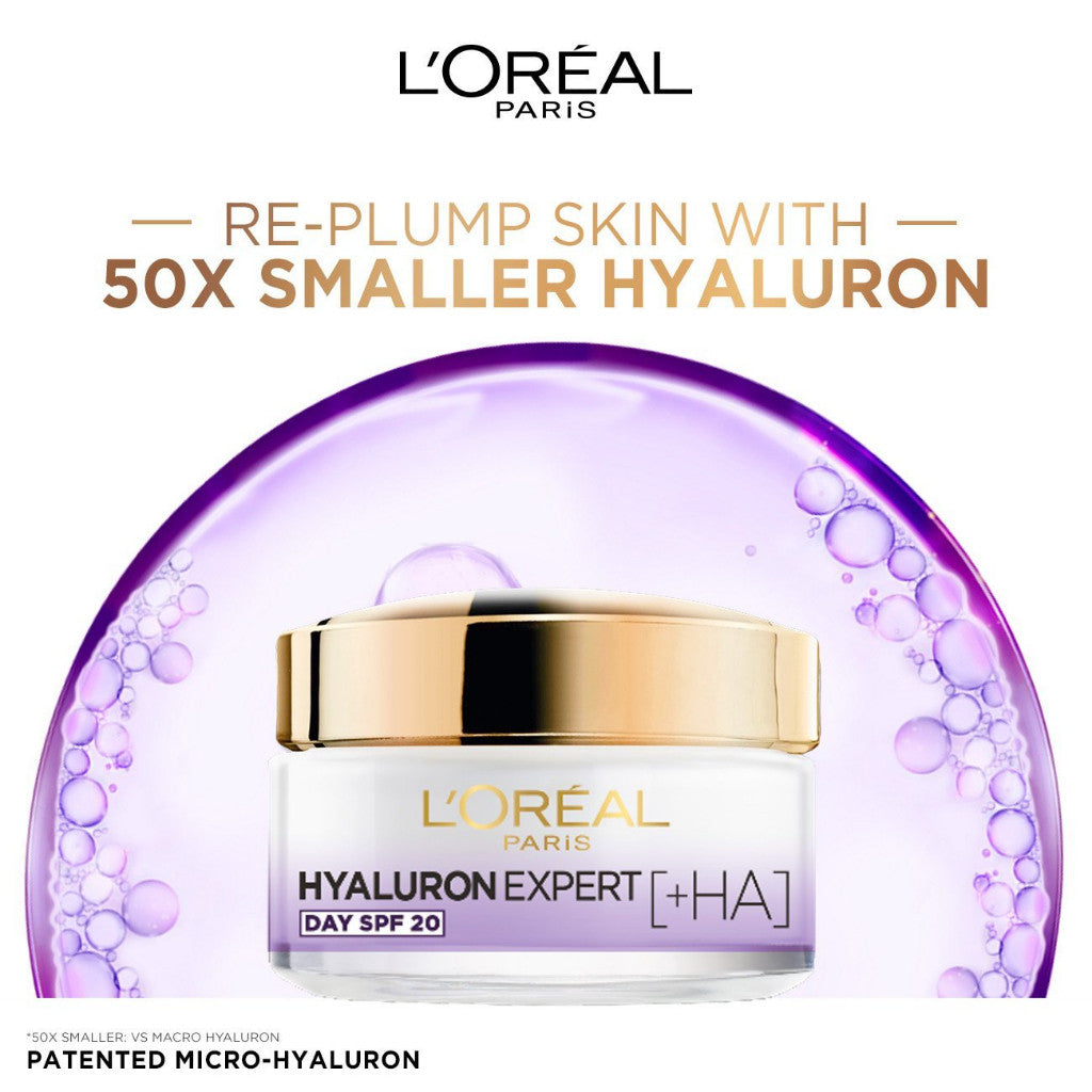 L'Oreal Hyaluron Expert Day Cream - SPF 20 - Certified from L'Oreal