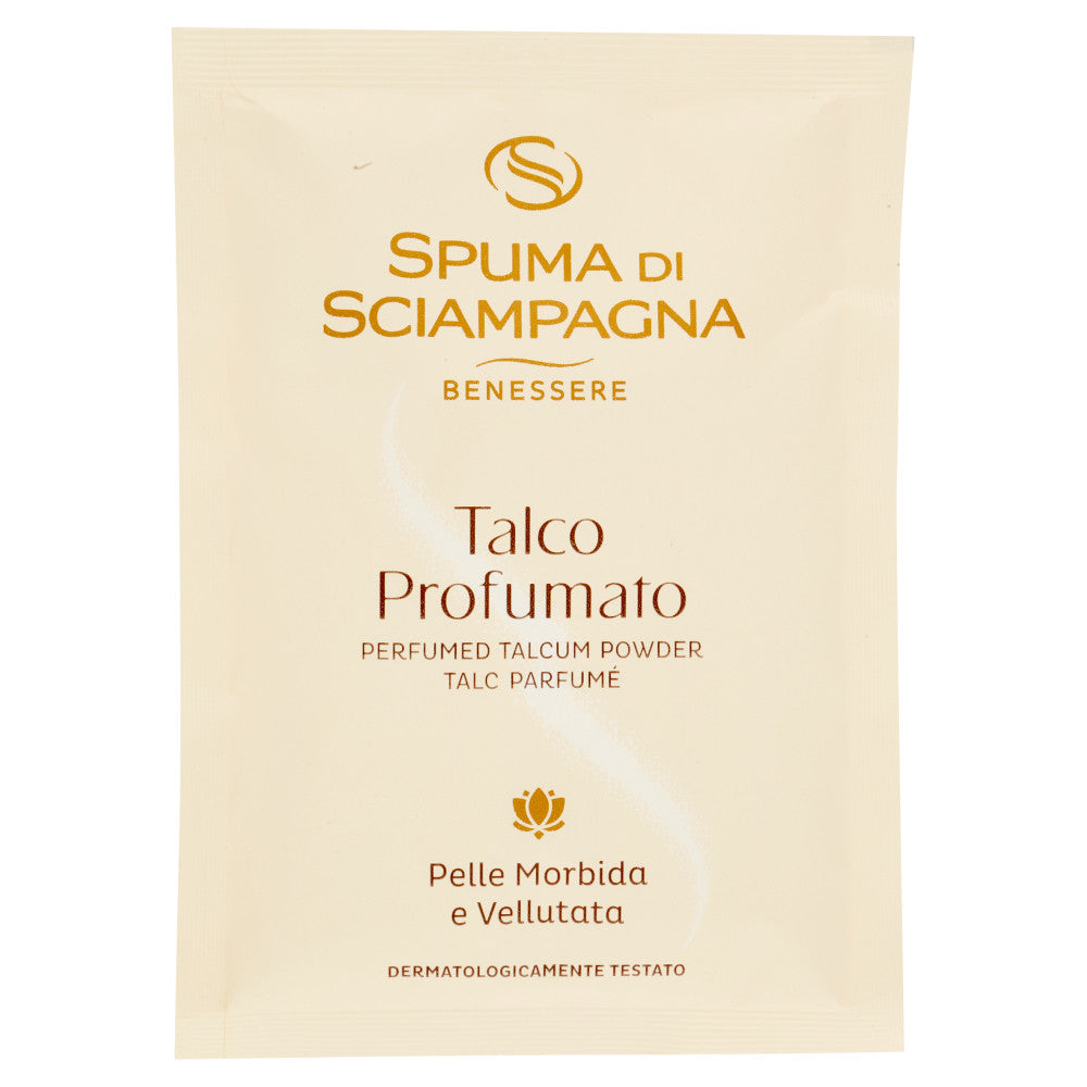 Spuma di Sciampagna - Perfumed Talc - Certified from Italy