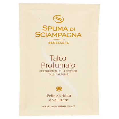 Spuma di Sciampagna - Perfumed Talc - Certified from Italy
