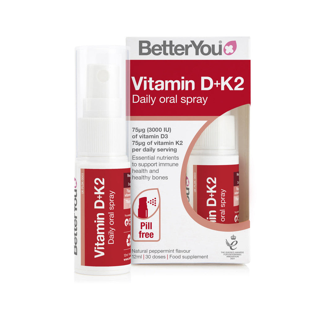 Vitamin D3 + K2 Oral Spray - Certified from BetterYou