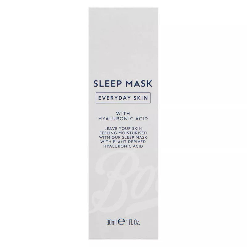 Boots Men Everyday Skin Sleep Mask Hyaluronic Acid Overnight - 30ml - Certified from Boots UK