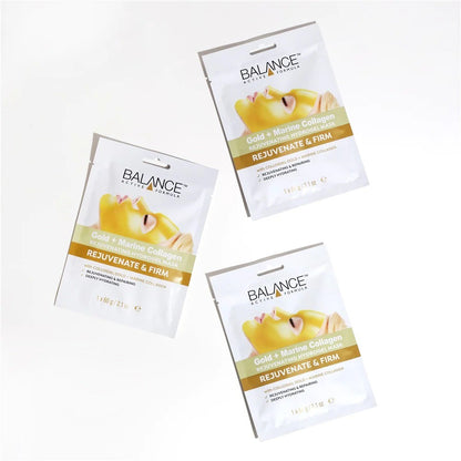 Gold Marine Collagen Rejuvenating Hydrogel mask - Rejuvenate & Firm - Certified from Uk