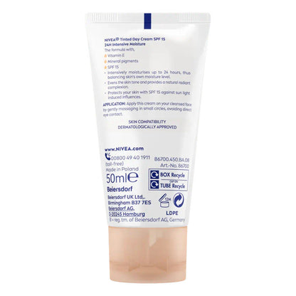 Nivea Tinted Day Cream - 50ml - Certified from Nivea Uk