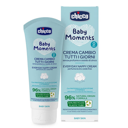 Crema per pannolini tutti i giorni Baby Moments - Everyday Diaper Cream - Certified from Chicco