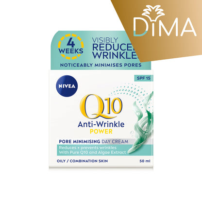 Nivea Q10 Power - Anti-Wrinkle plus pore minimising - Certified from Nivea