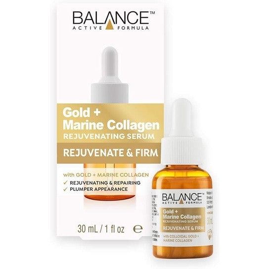 Gold + Marine Collagen Rejuvenating Serum - Rejuvenating & Firm - Certified from Uk