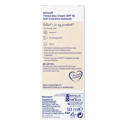 Nivea Tinted Day Cream - 50ml - Certified from Nivea Uk
